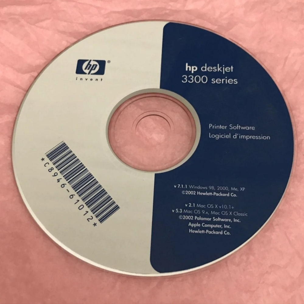 hp deskjet 3300 series printer software